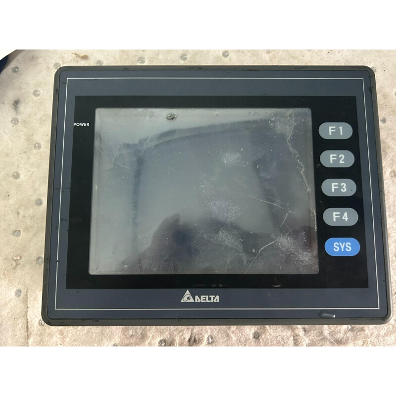 拍前询价：台达触摸屏DOP-AS57BSTD 拆机正常使用，成色如图，