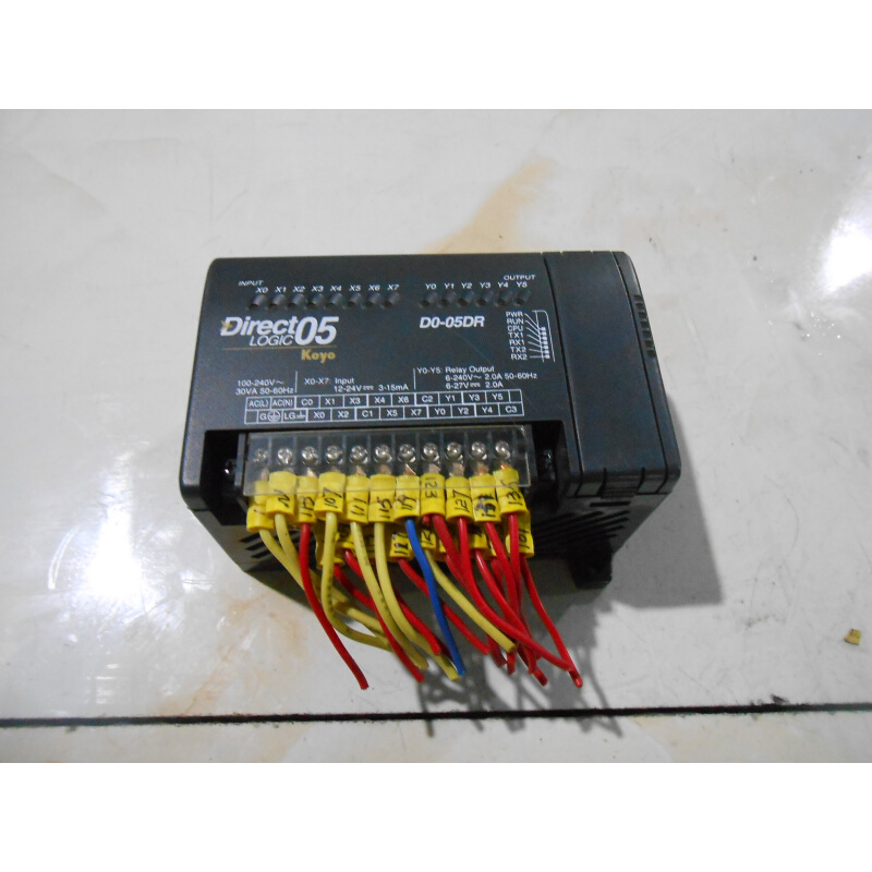 拍前询价：二手 二手 光洋可编程控制器D0-05DR 实物图询价