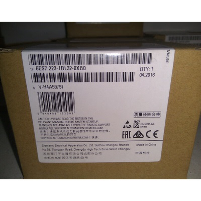 拍前询价：6ES7223-1BL32-0XB0 S7-1200SM1223DI16x24VDCDQ16x24V