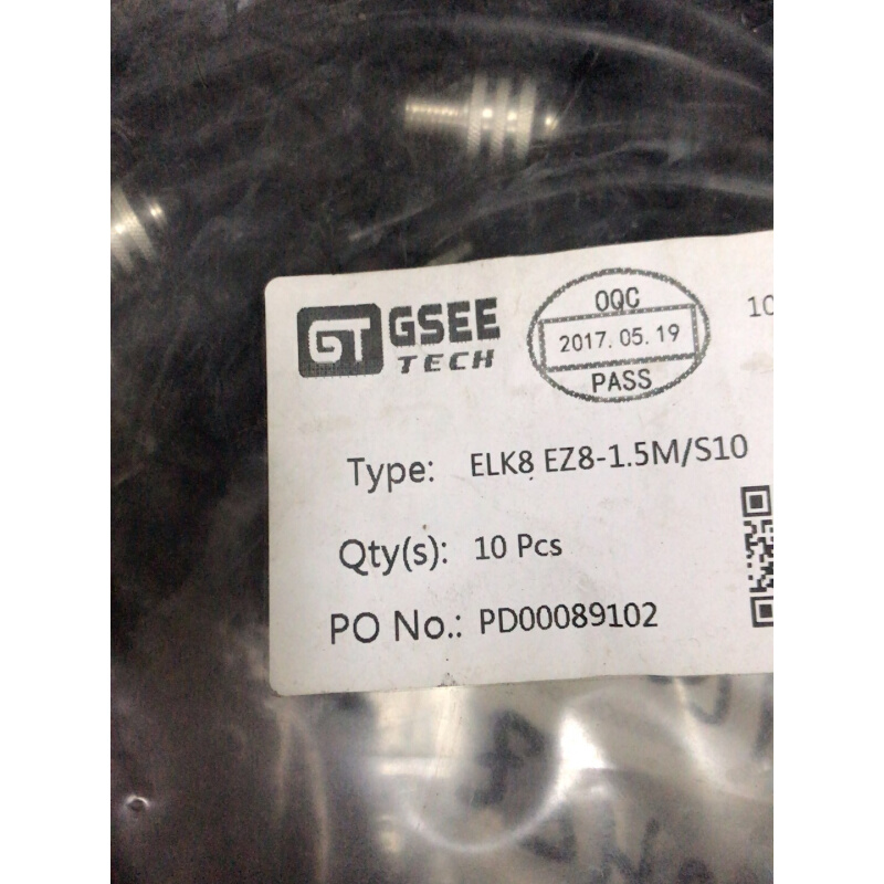 拍前询价：原装吉诺GSEETECH ELK8 EZ8-1.5M/S10全新原装拍前请询