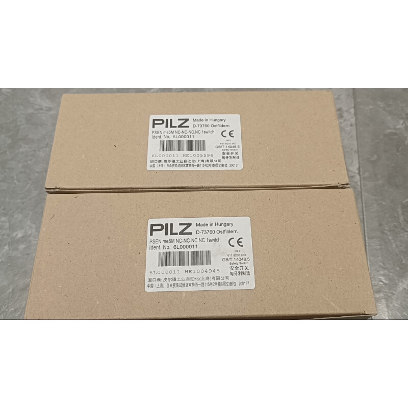 拍前询价：全新PILZ皮尔磁 6L000011 安全门开关  PSEN