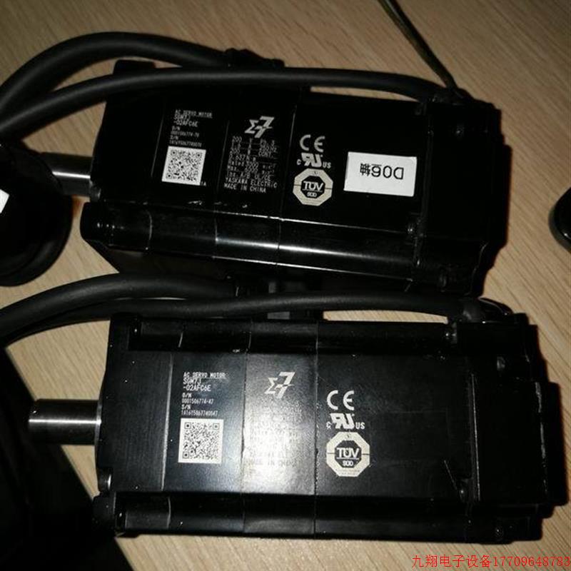 拍前询价:安川伺服马达SGM7J-02AFC6E现货200W