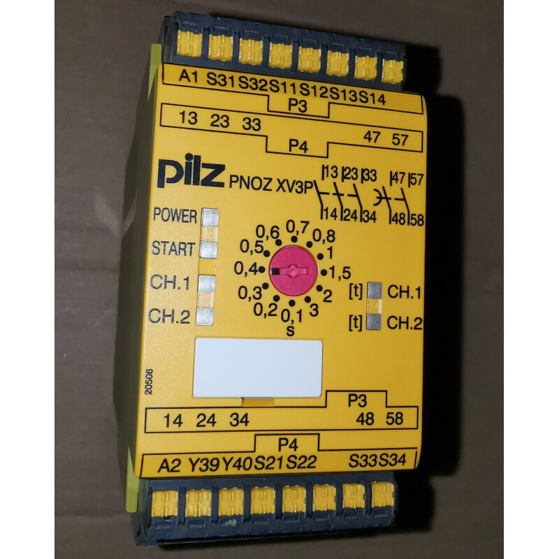拍前询价：PILZ PNOZ XV3P 787512全新原装拍前请询价