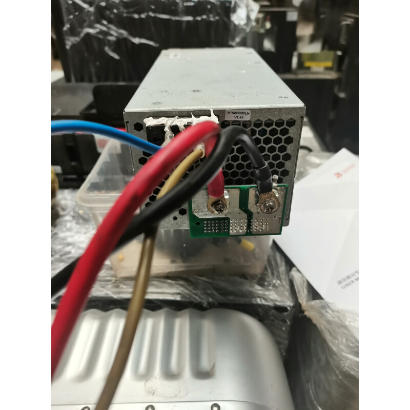拍前询价：[议价]拆机48V 50A整流模块，带尾插及电流连接线，220