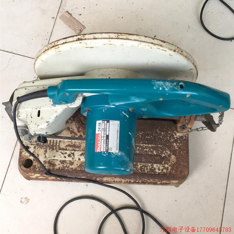 拍前询价:日本进口牧田切割机2414B金属切割机355mm14台式砂轮