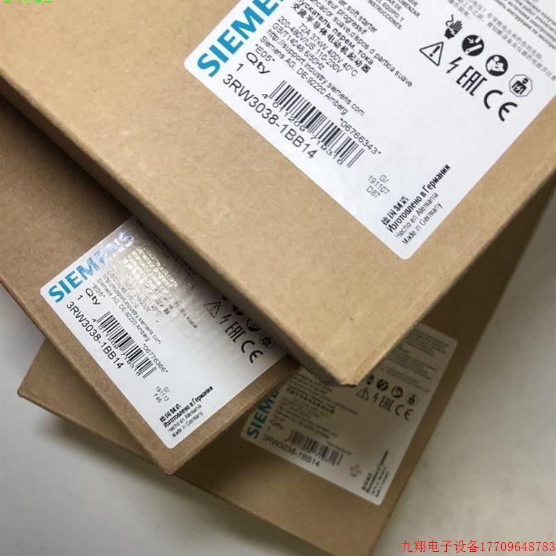 拍前询价:3RW4038-1BB14现货 软起动器
