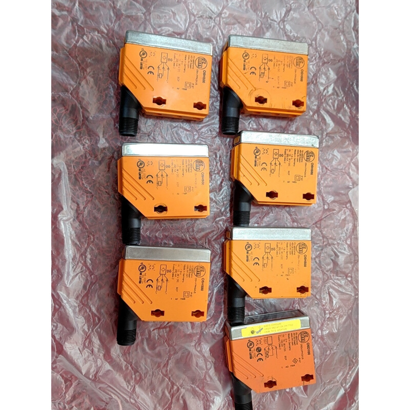 拍前询价：IFM易福门O5H500 漫反射光电开关传感器拆机件图片实拍