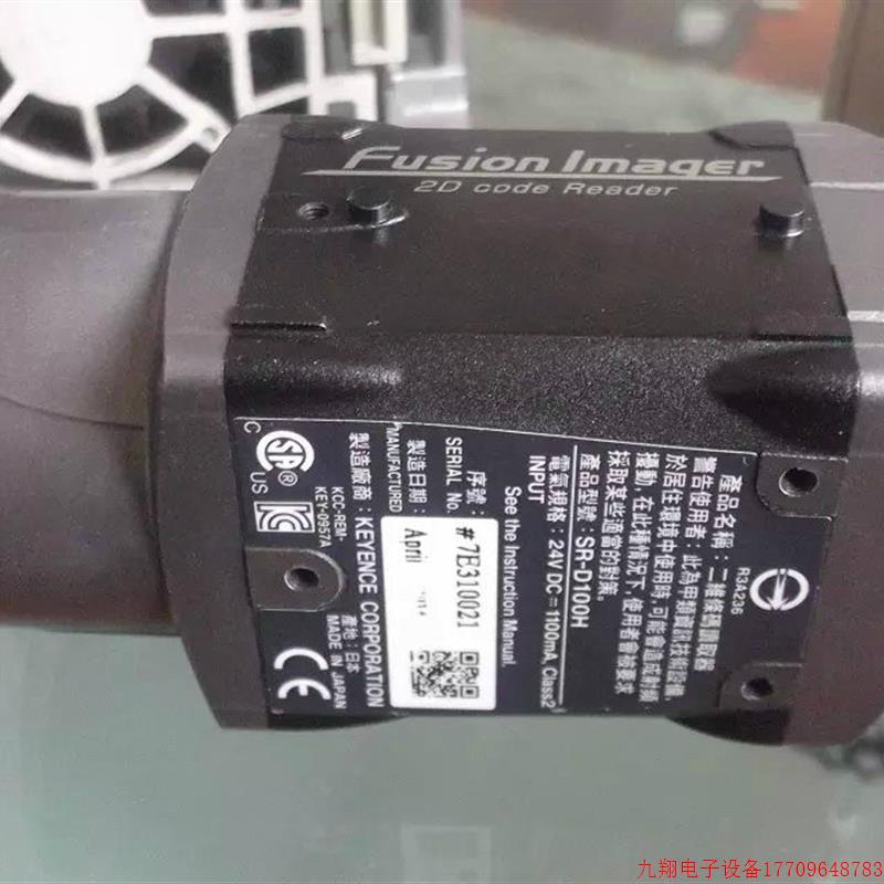 拍前询价:实拍现货二手95成新基恩士二维码读取器SR-D100H 功能