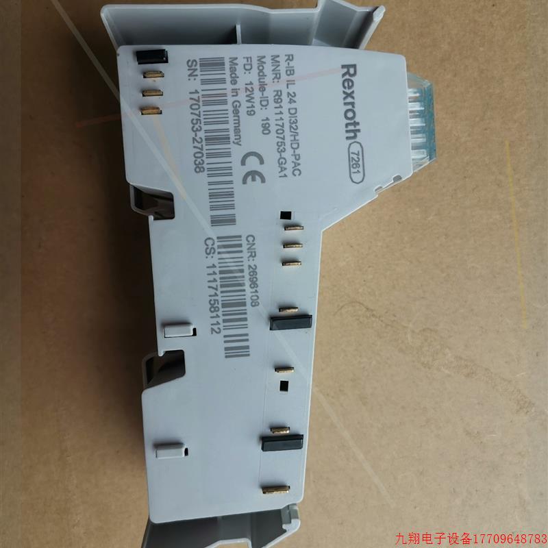 拍前询价:全新  Rexroth力士乐模块 R911170753-GA
