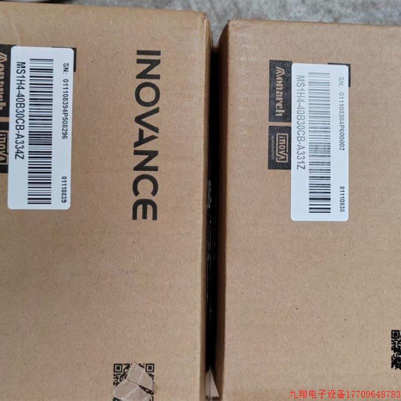 拍前询价:汇川伺服马达MS1H4-40B30CB-A334Z/A331Z品多渠广价优