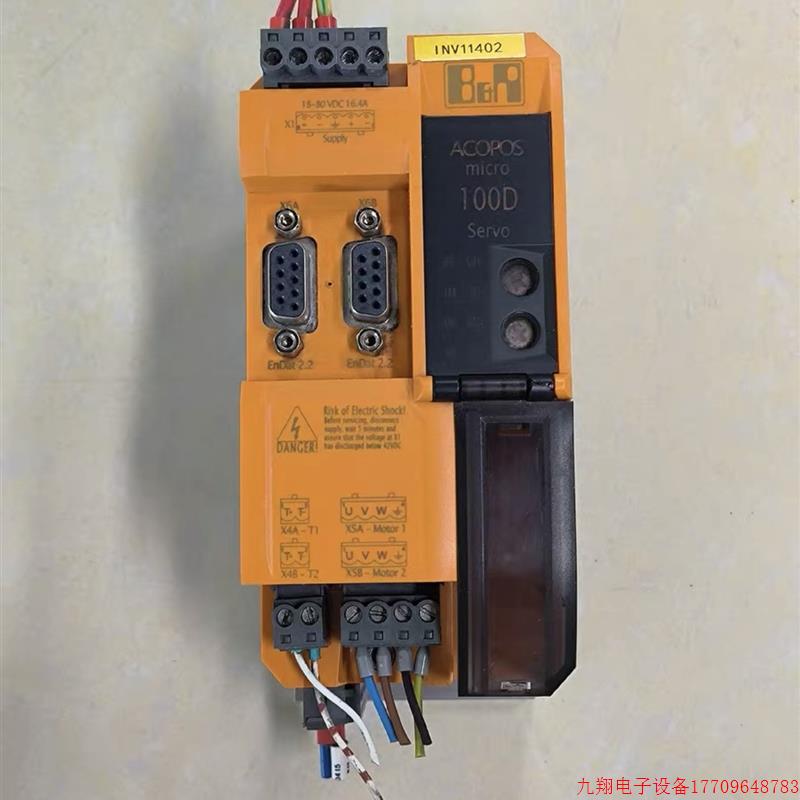 拍前询价:贝加莱驱动器80VD100PD.C000-01,二手拆机