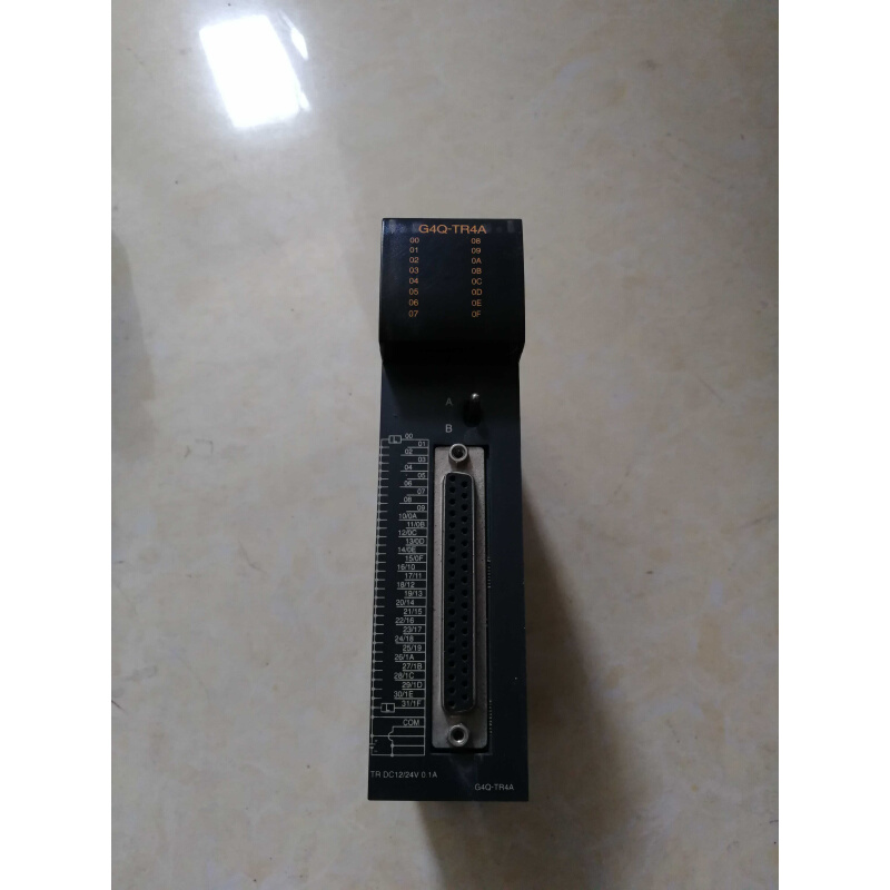 拍前询价：二手实拍图 LS/LG PLC输出模块 G4Q-TR4A G4Q 原装拆机