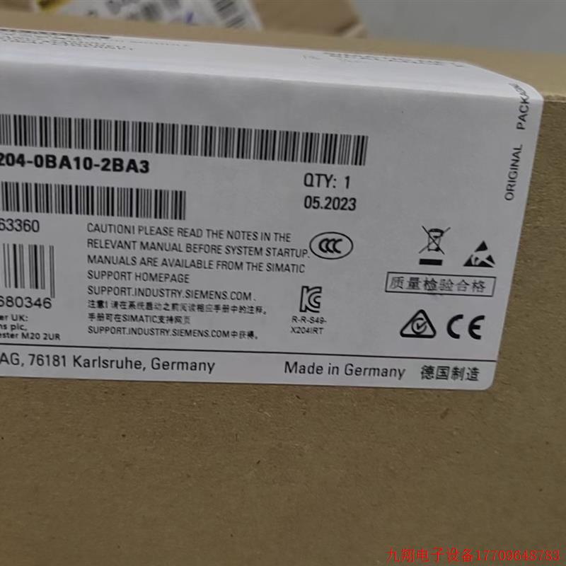 拍前询价:6GK5204-0BA10-2BA3全新X204IRT交换机6GK5 204-0BA10-