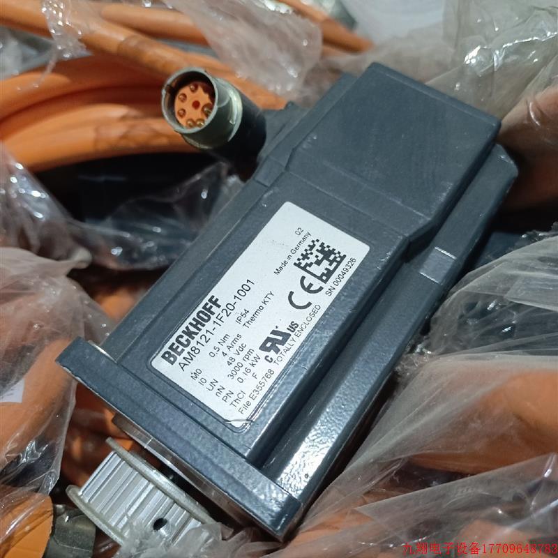 拍前询价:原装拆机倍福单电机AM8121-1F20-1001,标的是没