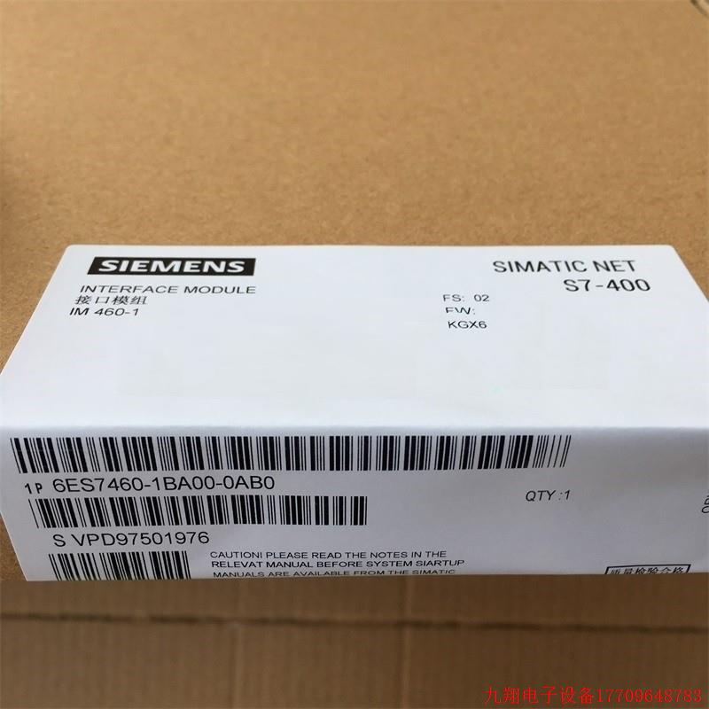 拍前询价:原装正品6ES7 460-1BA00-0AB0现货6ES7 460-1BA00-0AB0