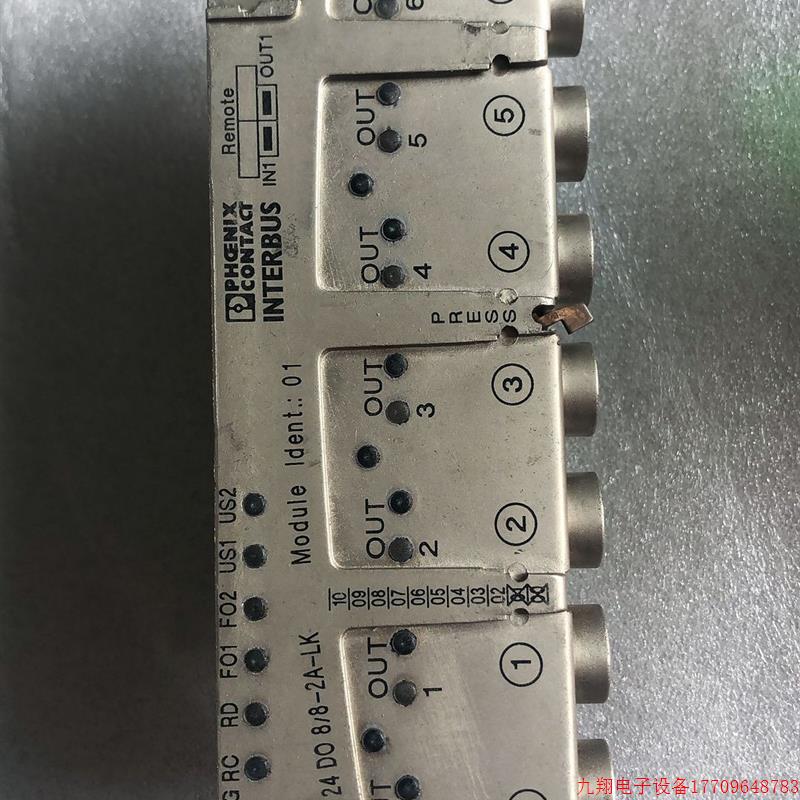 拍前询价:A028*全新无包装 菲尼克斯 IBS RL 24 DO 8/8-2A-LK 27