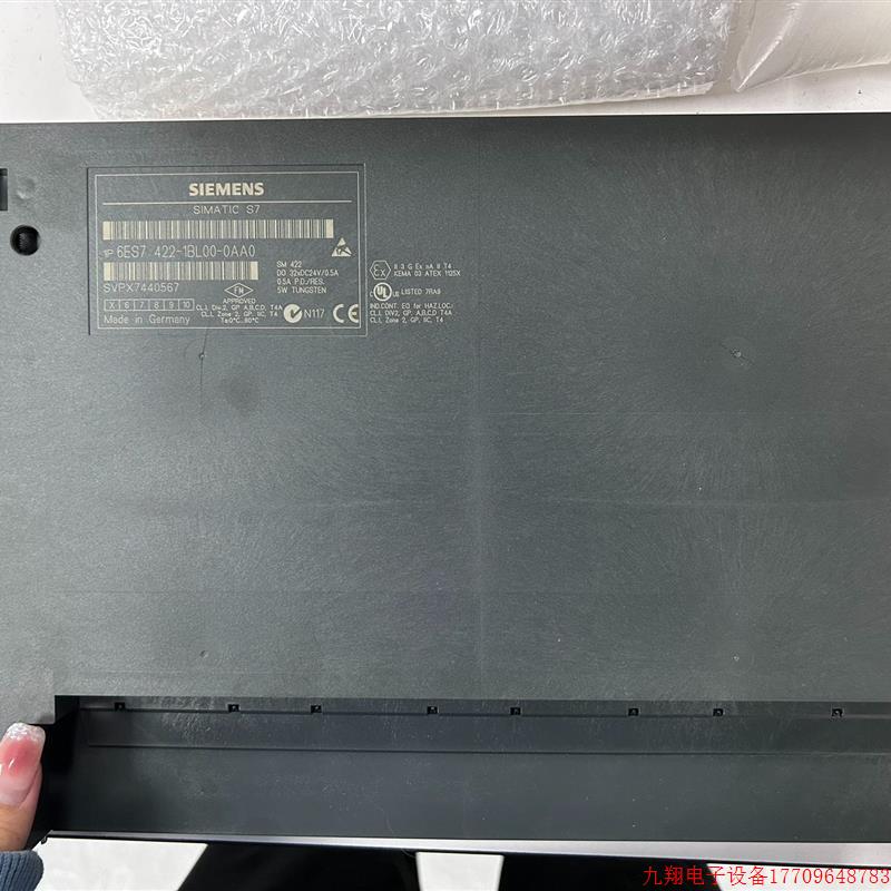 拍前询价:6ES7422-1BL00-0AA0裸肌