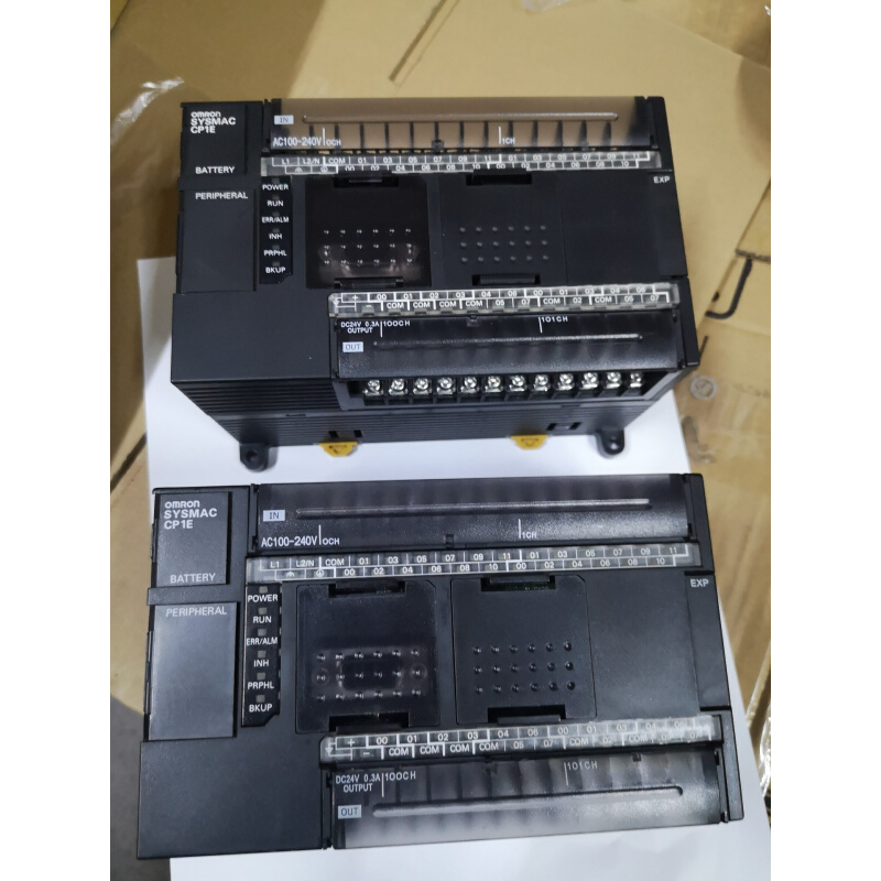 拍前询价：九五新OMRON PLC CP1E-N40DT-A 实物图片全新原装拍前