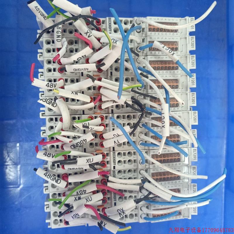 拍前询价:原装二手拆机件倍福模块EL7201 0010,成色漂亮,有意