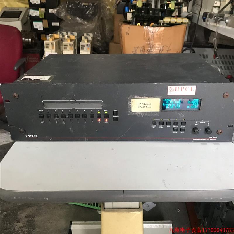 拍前询价:美国EXTRON爱思创ISS408集成无缝切换器议价议价