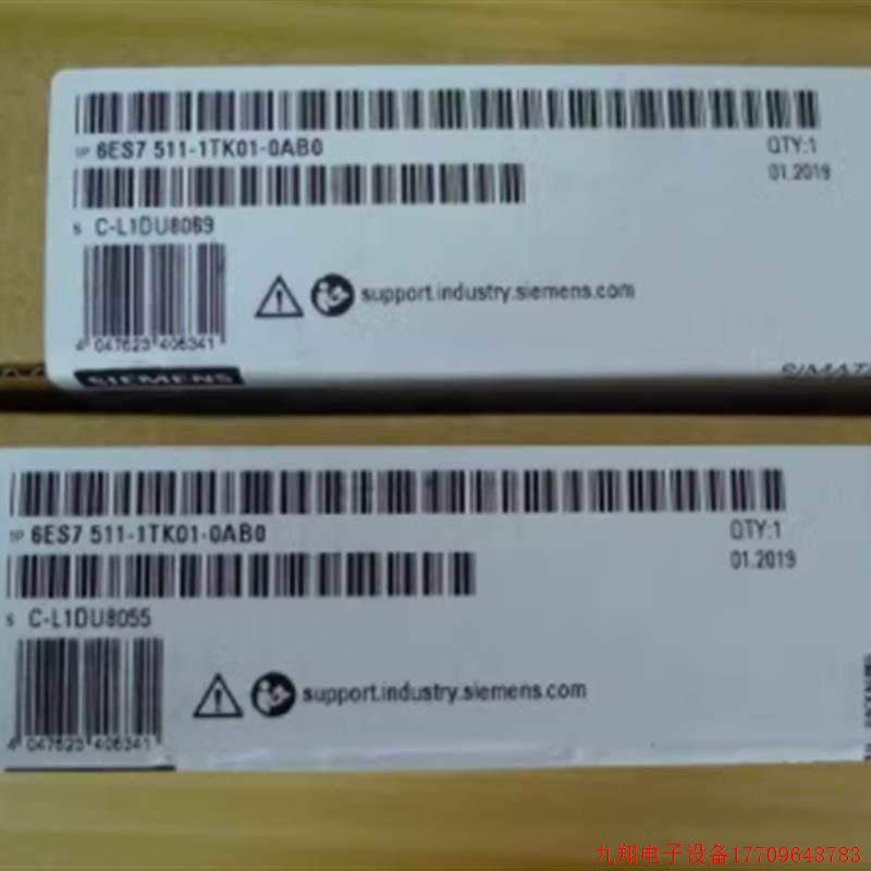 拍前询价:6ES7511-1TK01-0AB0PLC S7-1500控制器CPU6ES75111TK01
