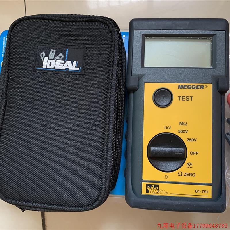 拍前询价:全新美国理想IDEAL,绝缘电阻测试仪,美国megger兆欧