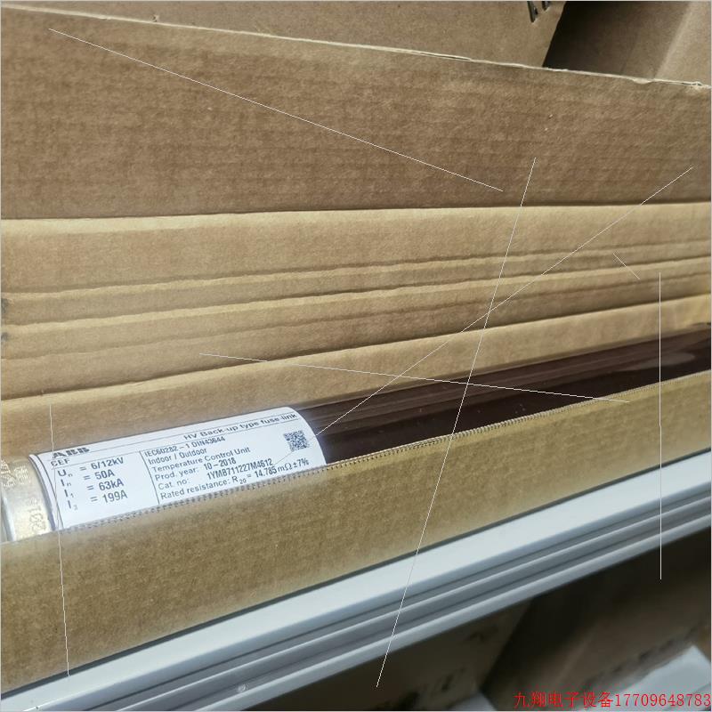 拍前询价:CEF6/12KV-50A 全新ABB熔断器 ABB高压熔断