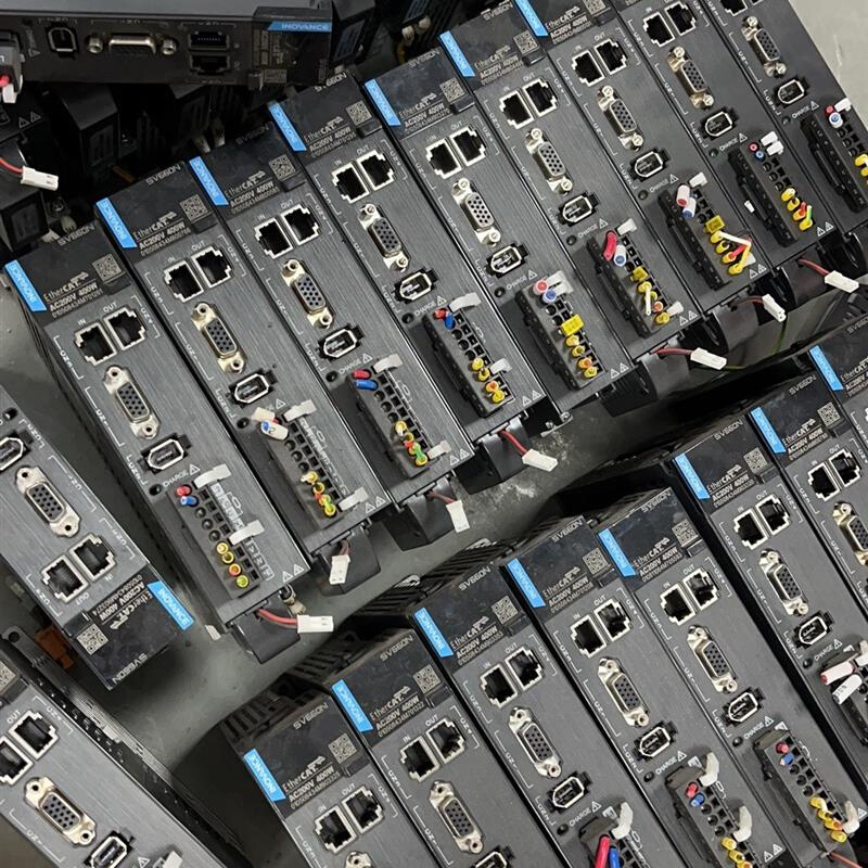 拍前询价：(议价产品)二手拆机汇川400w总线伺服sv660ns2r8i ms1h