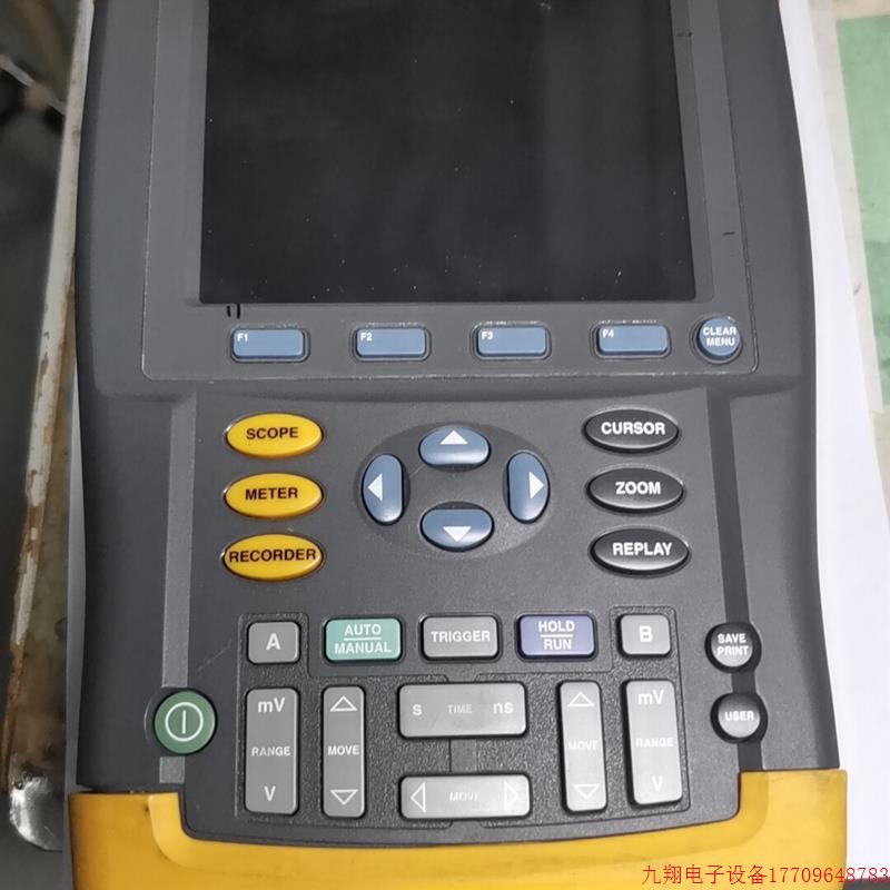 拍前询价:(议价)FLUKE196  示波表坏的,主板视波功能坏的,无