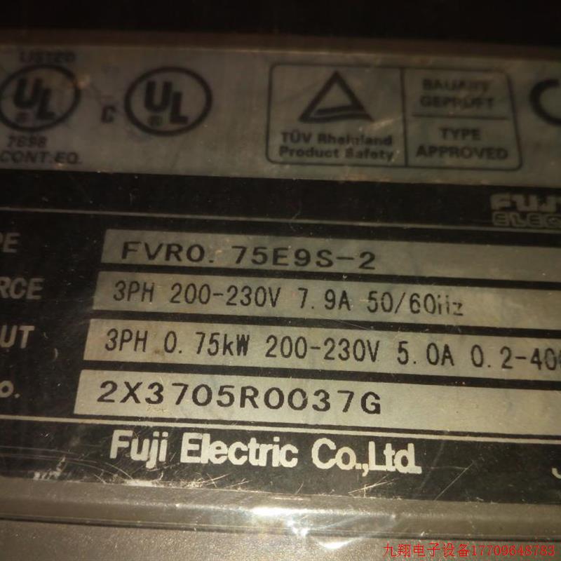 拍前询价:FVR0.75E9S-7EY