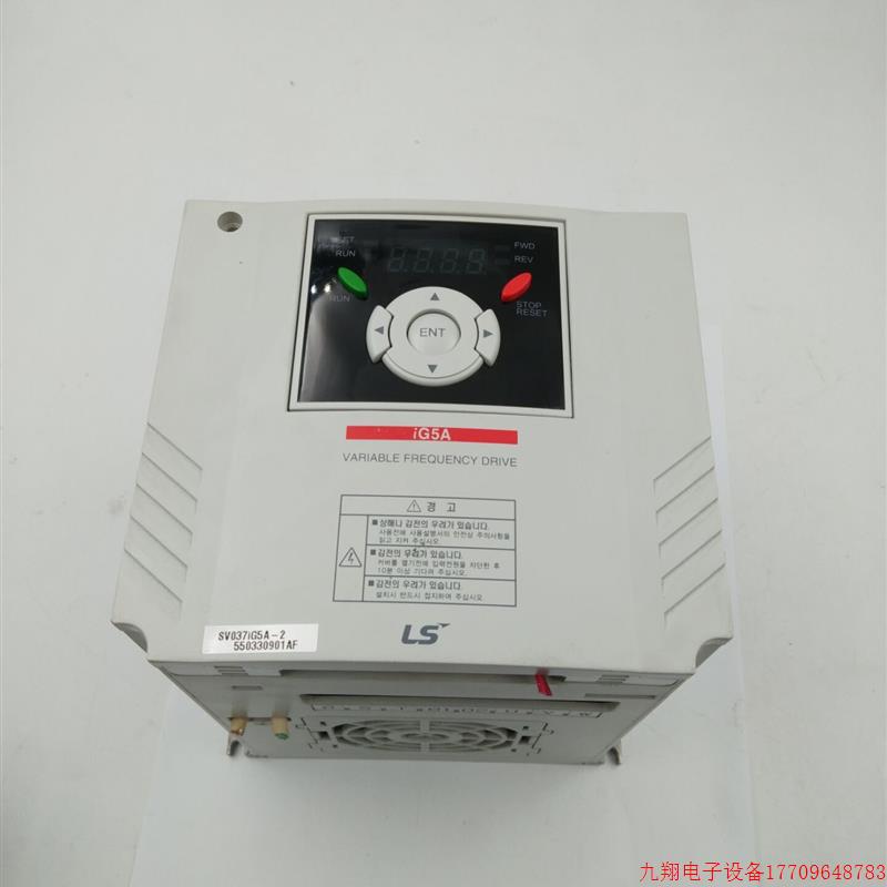 拍前询价:原装拆机LS变频器SV037IG5A-2现货实物图,