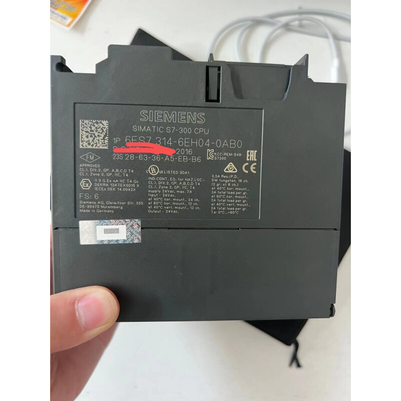 拍前询价：[议价]314-6EH04原装正品全新裸机，现货需要联系