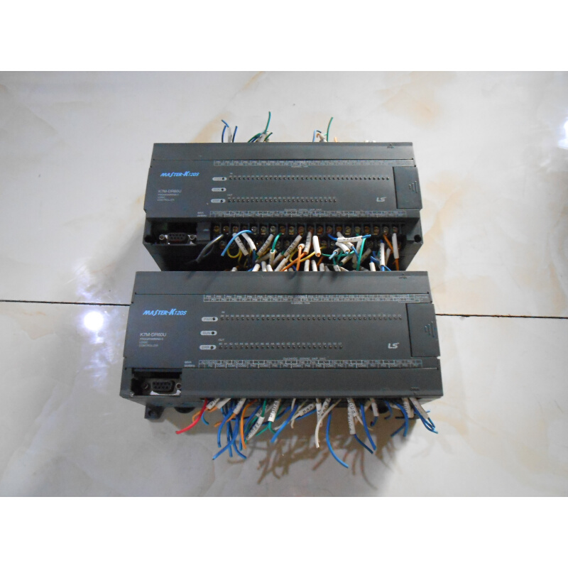 拍前询价：二手 原装拆机K7M-DR60U(N) 韩国GL/LS产电PLC 实物图