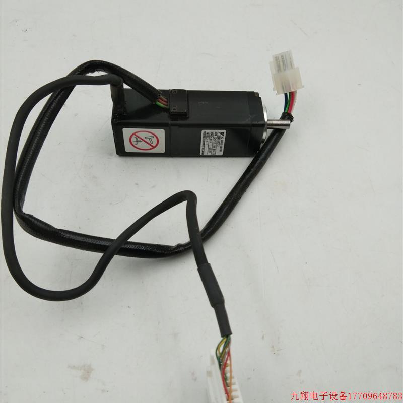 拍前询价:原装拆机安川30W伺服电机 SGMM-A3C312现货实物图 成色