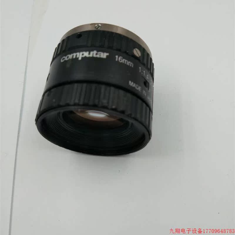 拍前询价:原装拆机Computar/康标达1:1.4  16mm定焦