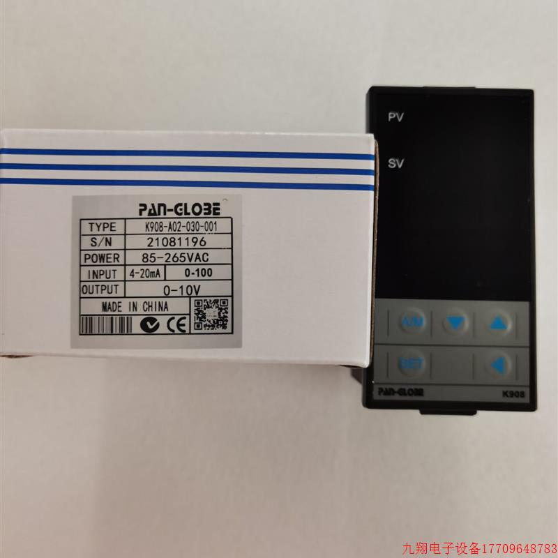 拍前询价:K908-302-030-001台湾泛达PAN-GLOBE温控器4-20MA输出