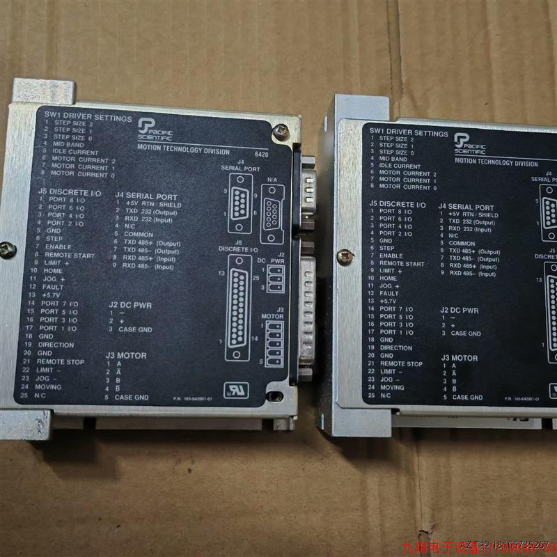 拍前询价:太平洋步进 驱动器 6420-001-N-K 现货实物 成色