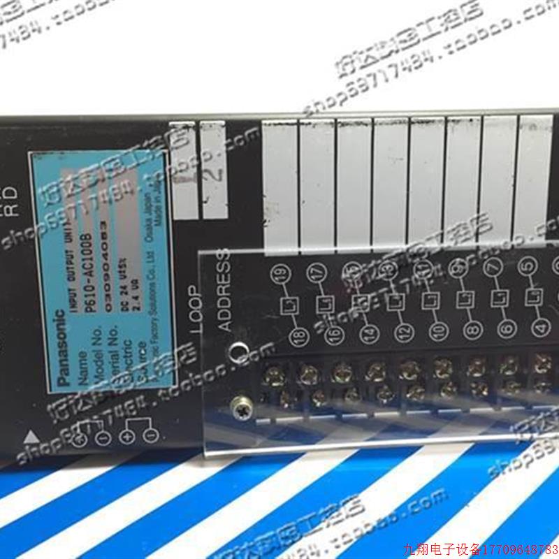 拍前询价:原装正品 Panaso0nic/ 控 制器 P61-AC10C0B D24V 现货