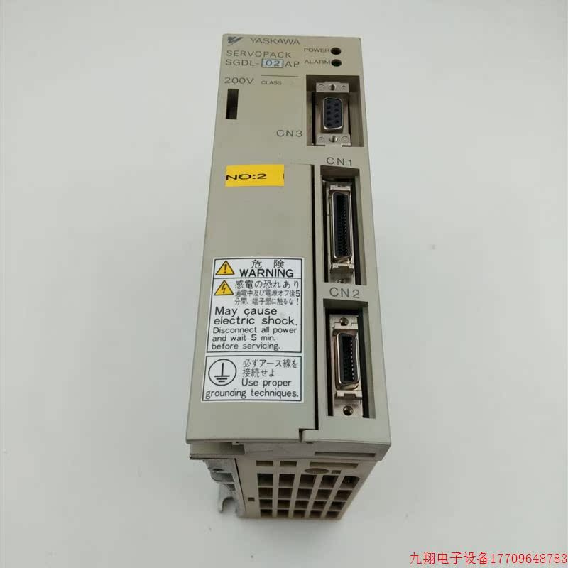 拍前询价:原装拆机安川伺服驱动器SGDL-02AP现货实物图