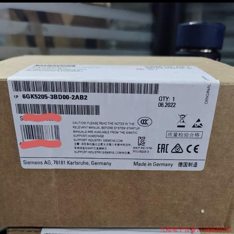 拍前询价:6GK5205-3BD00-2AB2,原装全新XB205-3 6GK5 205-3BD00-