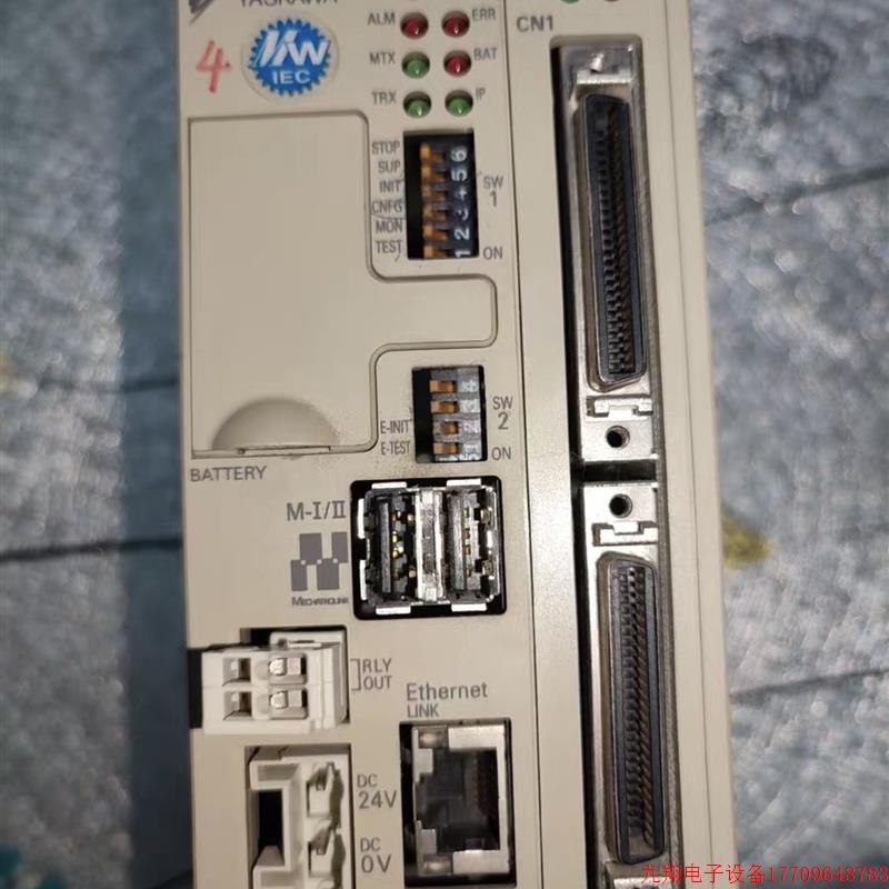 拍前询价:拆机原装美版安川运动控制器MP2300Siec+LIO-05,功能