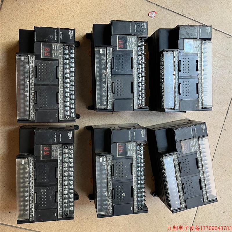 拍前询价:OMRONplc cp1h-x40dt-d,功能完好,成色如图,