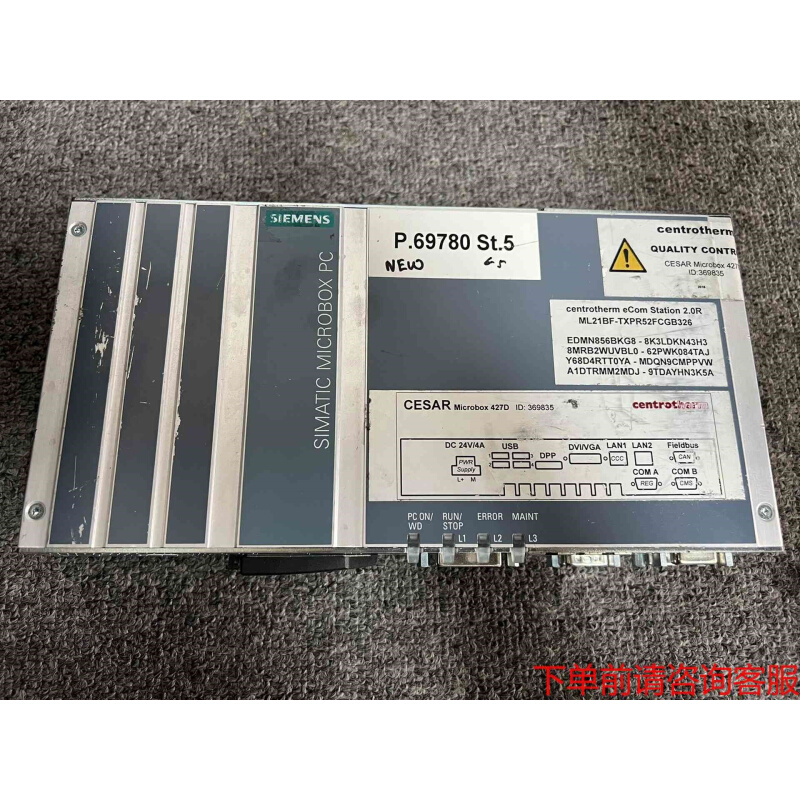 拍前询价：咨询IPC427D工控机6AG4140-2BK30-0CA《议价品》