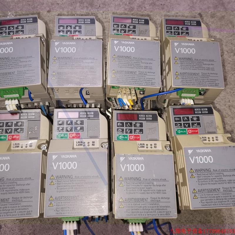 拍前询价:原装拆机安川V1000变频器