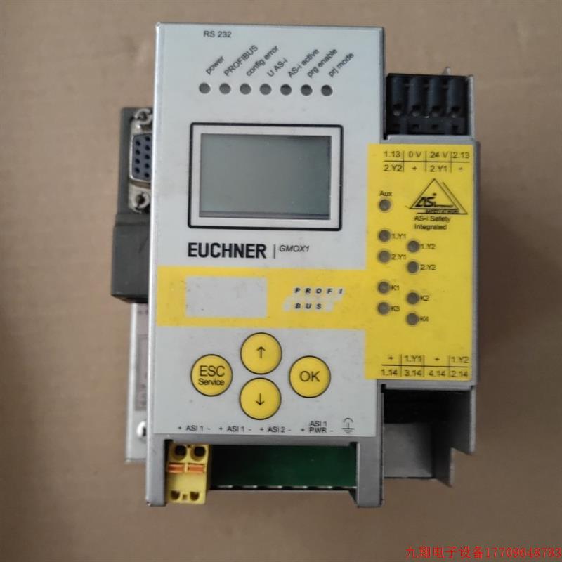 拍前询价:德国EUCH 控制器GMOX-PR-12DN-C16103267 9成新