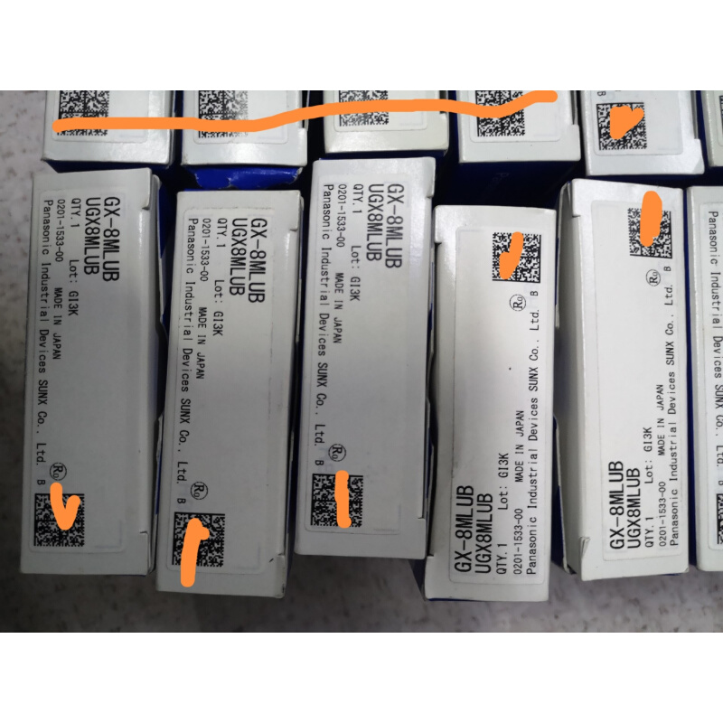 拍前询价：全新原装 GX-8MLUB 接近开关实物图全新原装拍前请询价