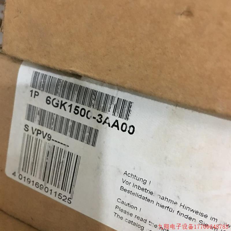 拍前询价:6GK1500-3AA00 原装 总线终端连接器6GK1 500-3AAOO现