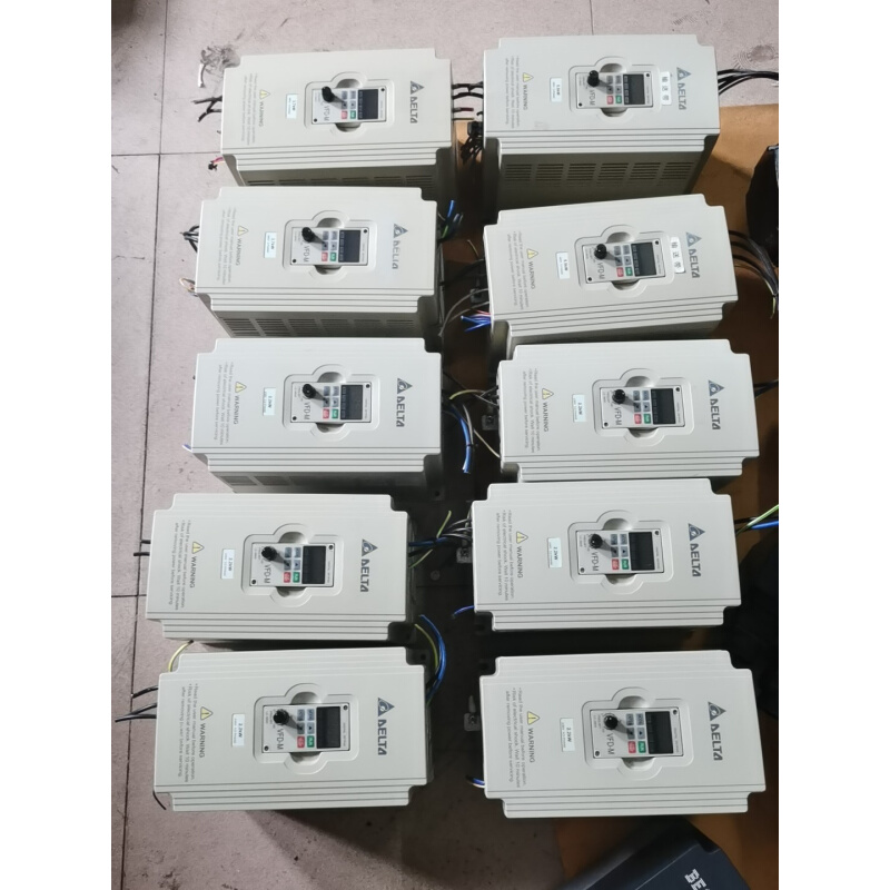 拍前询价：[议价]拆机的一批台达380V变频器，2.2的有8个单价300