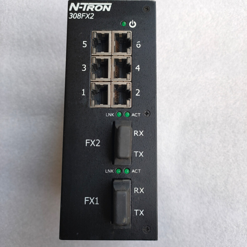 拍前询价：恩创交换机N-TRON  308FX2-N-SC工业交换机功能包好全
