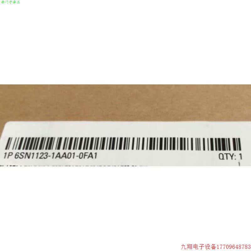 拍前询价:6SN11231AA010FA1 功率模块6SN1123-1AA01/1